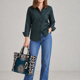 Bolso shopping blu multi